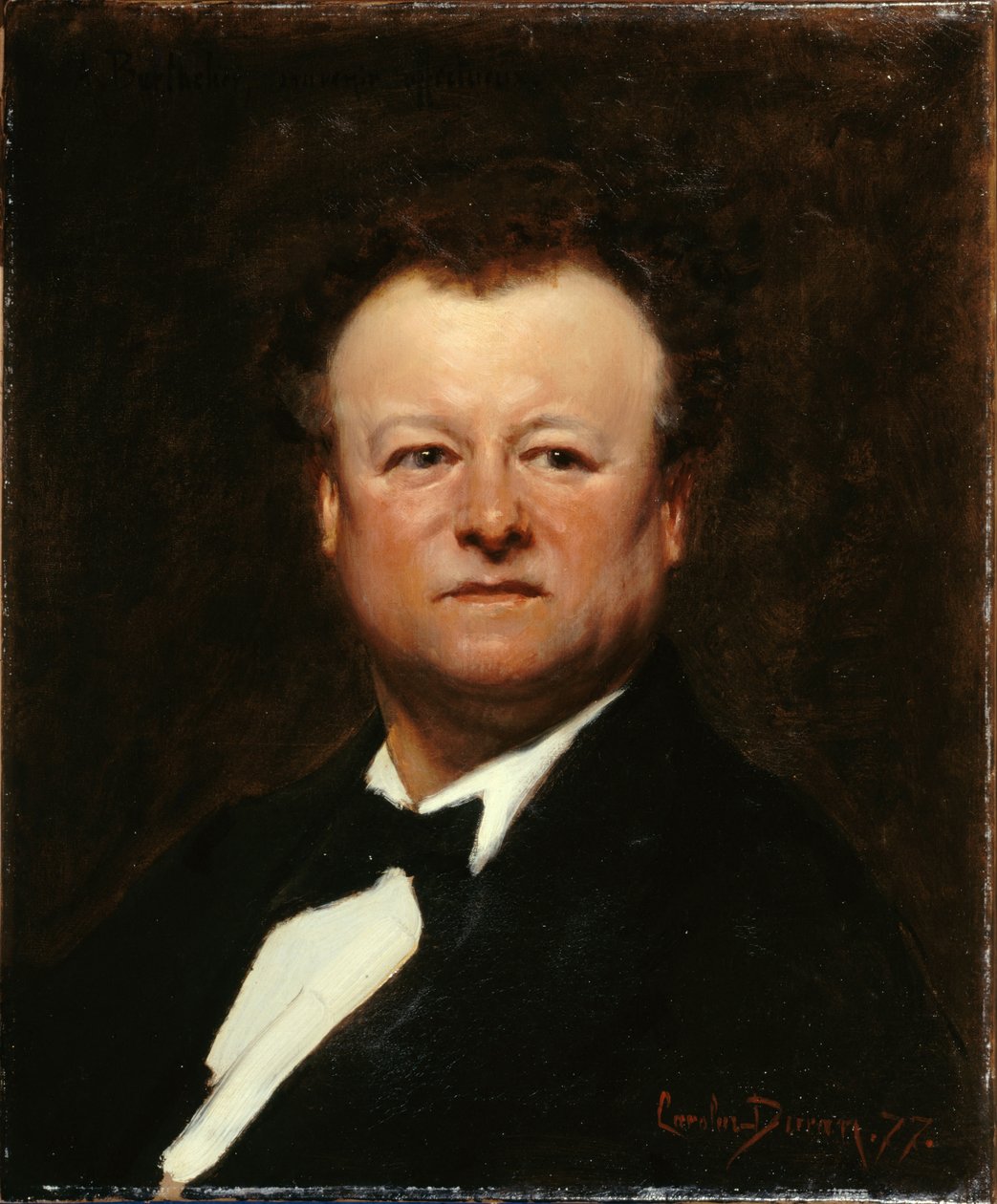 Portrait of Jean-François Berthelier (1830-1888), Singer by Carolus Duran
