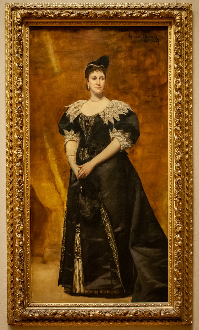 Mrs. William Astor (Caroline Webster Schermerhorn, 1831–1908) by Carolus Duran