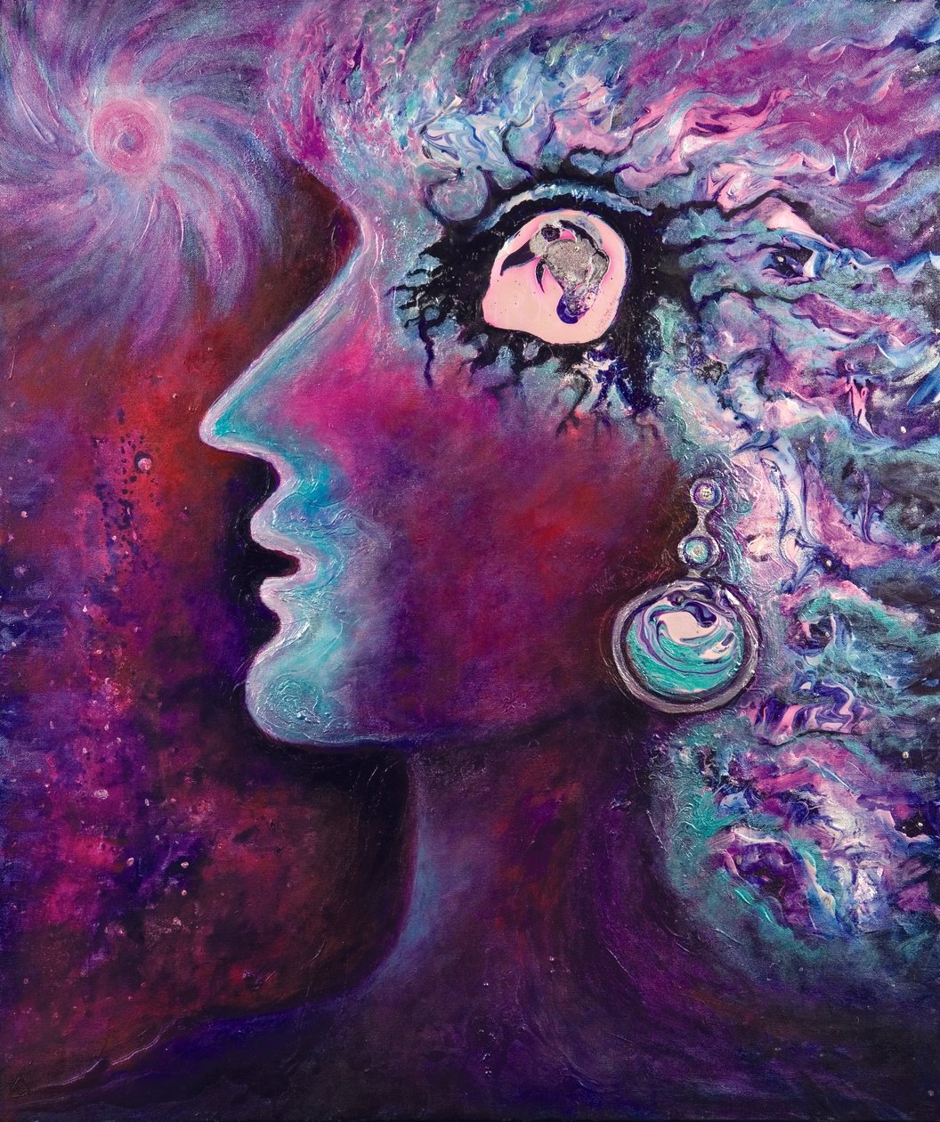 Quantum Diva, 2008 by Carolyn Mary Kleefeld
