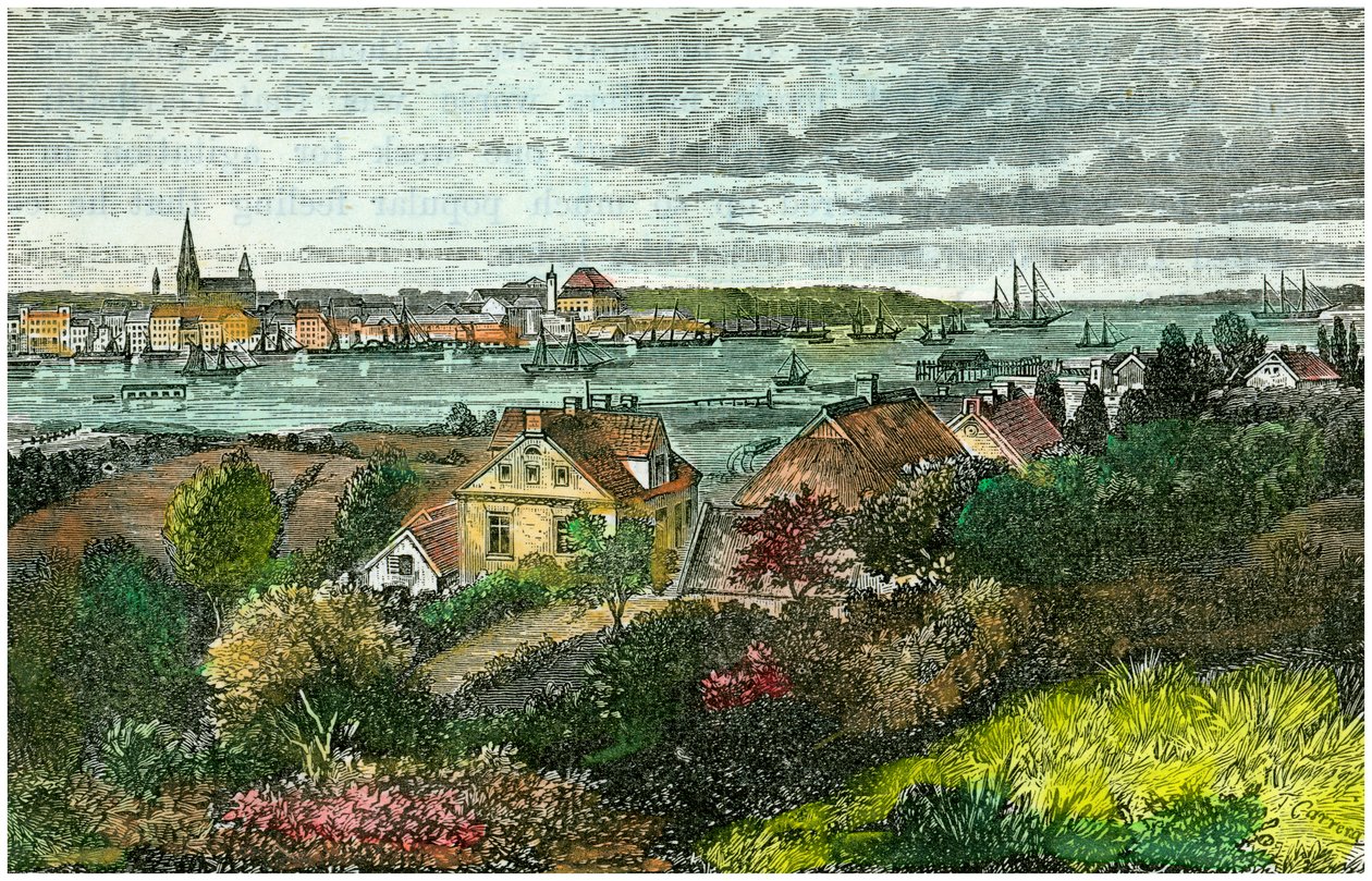 Kiel, Germany, c1875 by Carrera