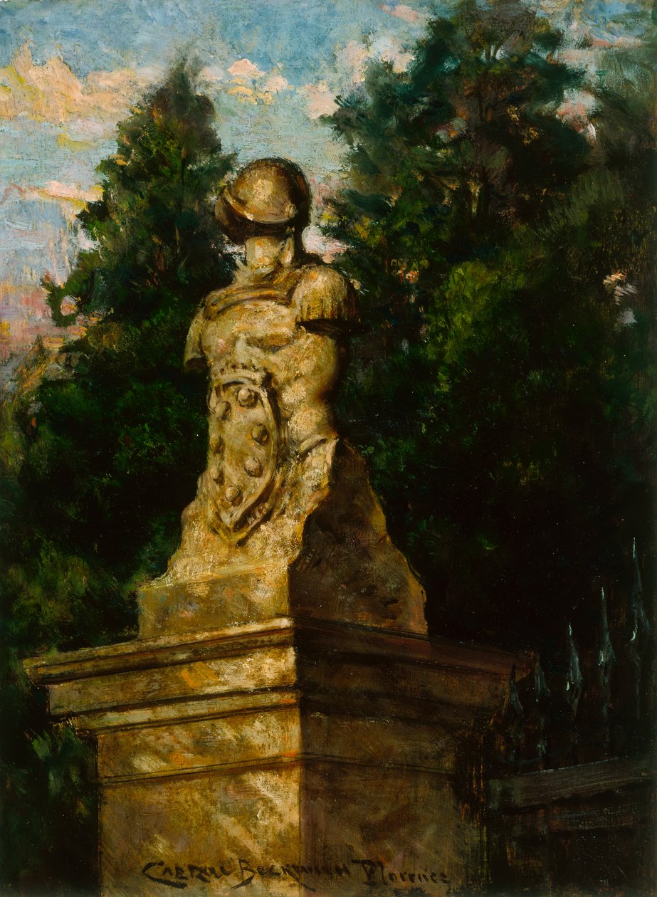 Modigliani Gate Post, 1910 by Carroll Beckwith