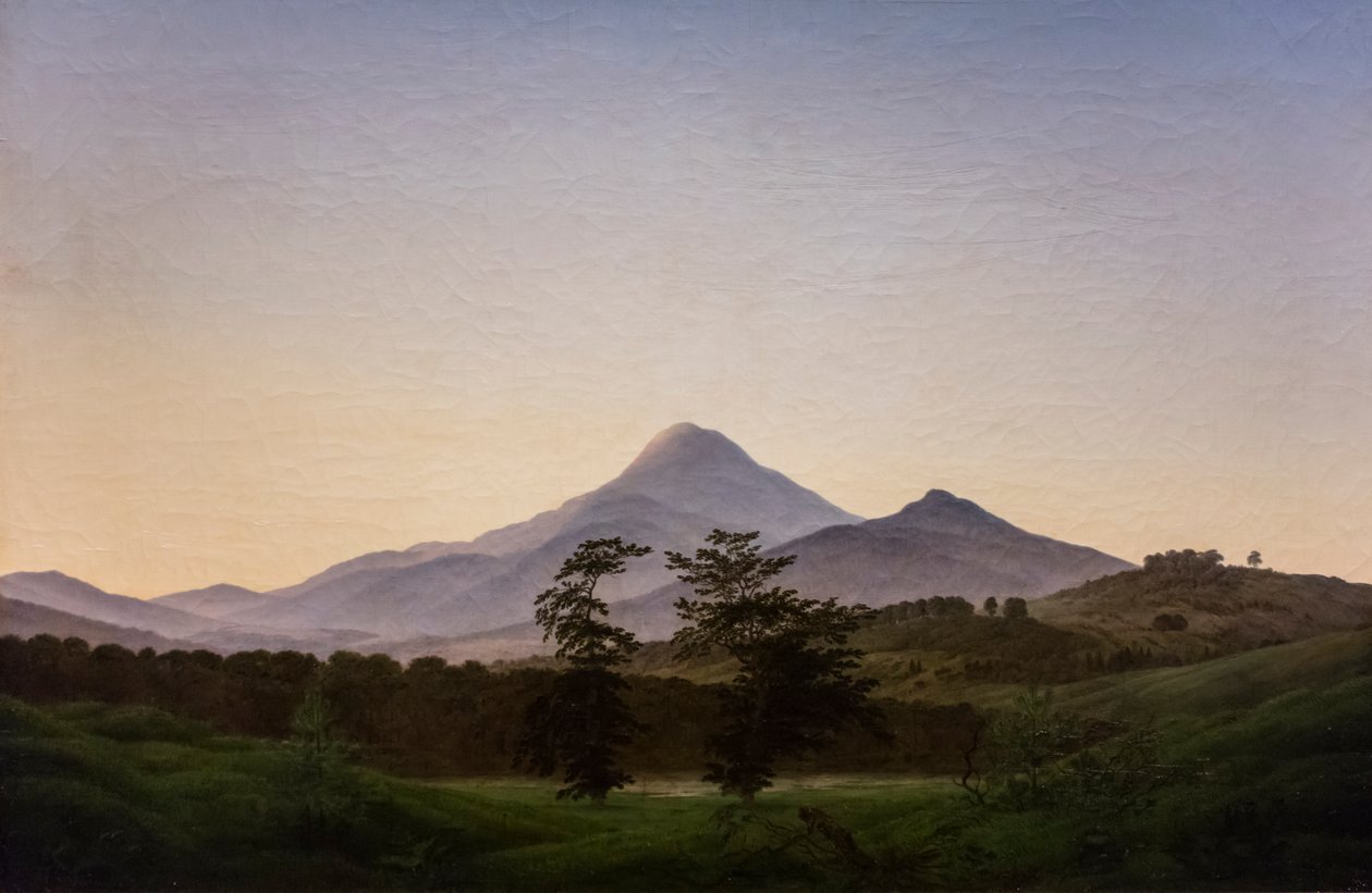 Bohemian Landscape, c. 1808 by Caspar David Friedrich