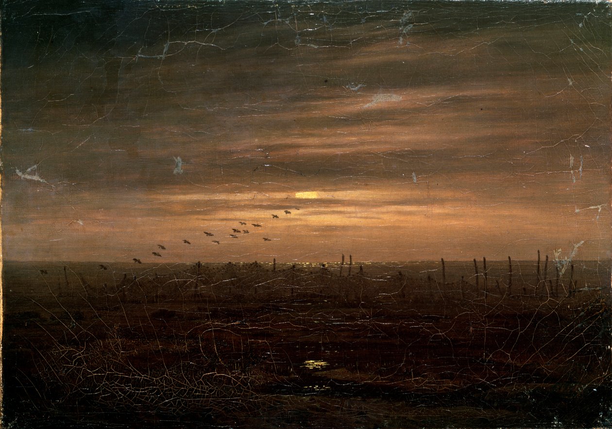Fishing Nets by Caspar David Friedrich