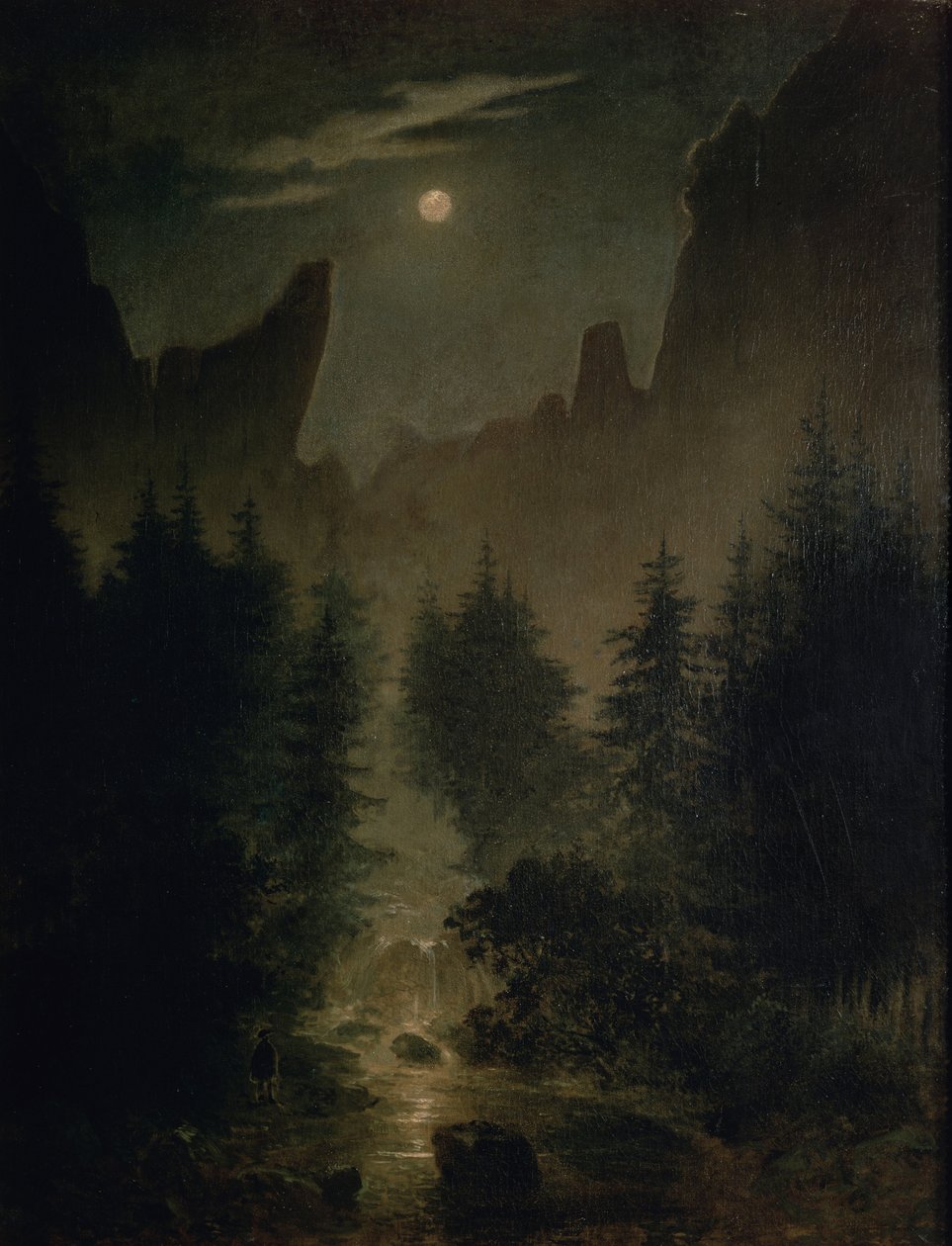 Uttewalder Grund by Caspar David Friedrich