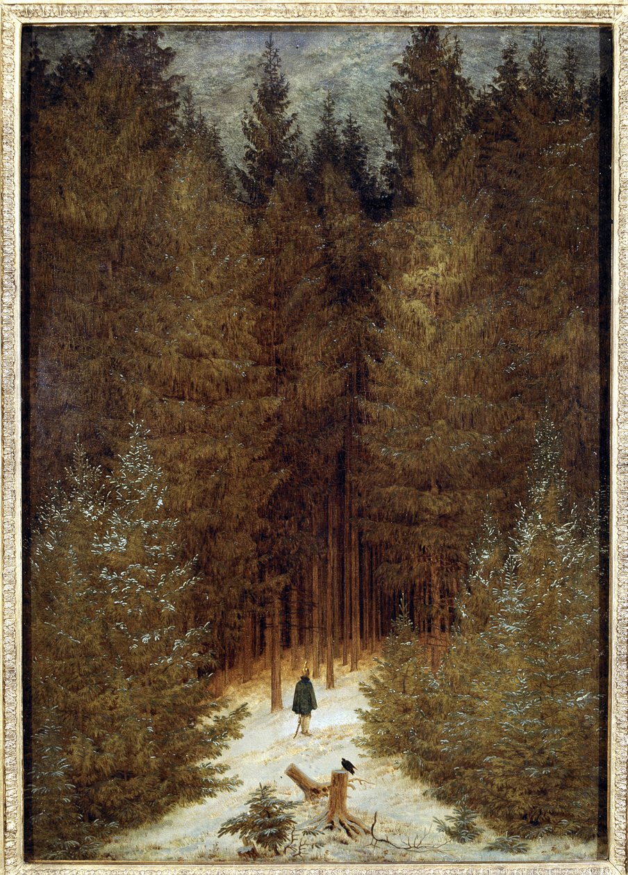 Hunter in the Forest by Caspar David Friedrich