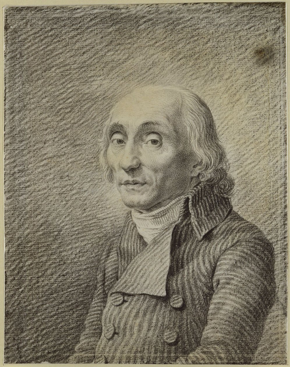 Portrait of Pastor Ernst Theodor Johann Brückner by Caspar David Friedrich