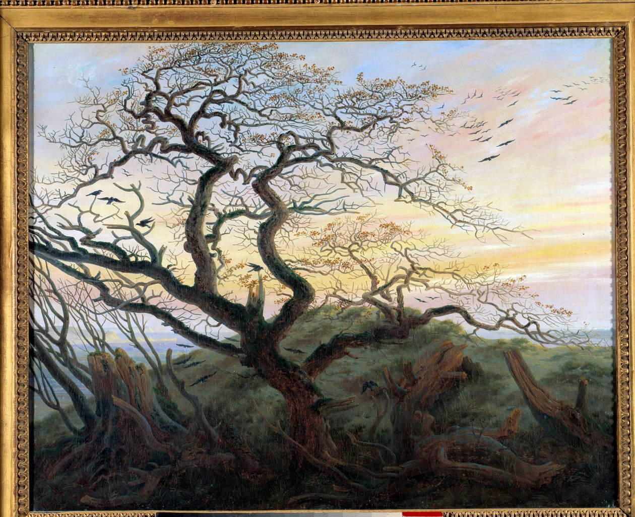 The Tree with Crows by Caspar David Friedrich