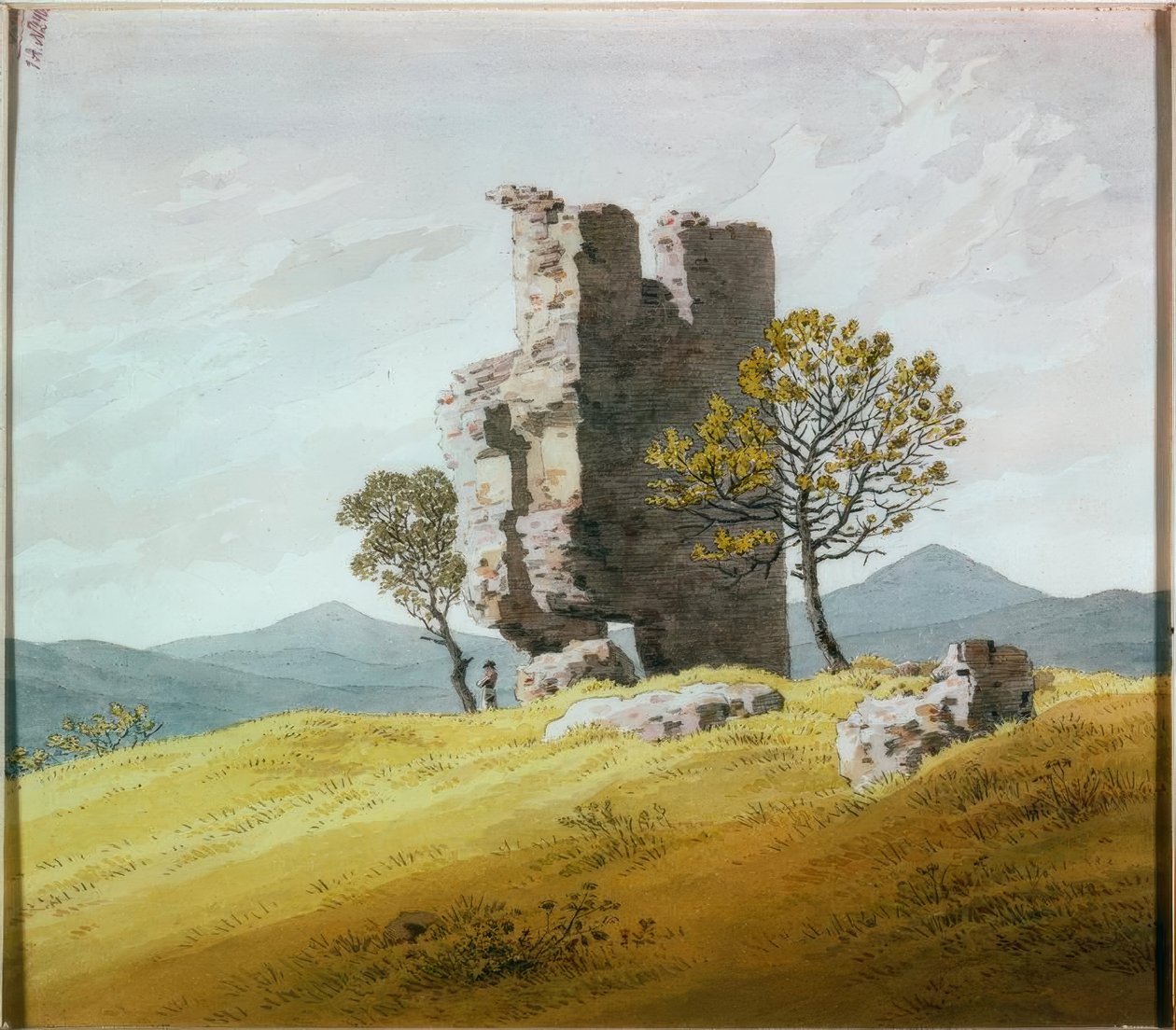 Tower Ruin by Caspar David Friedrich