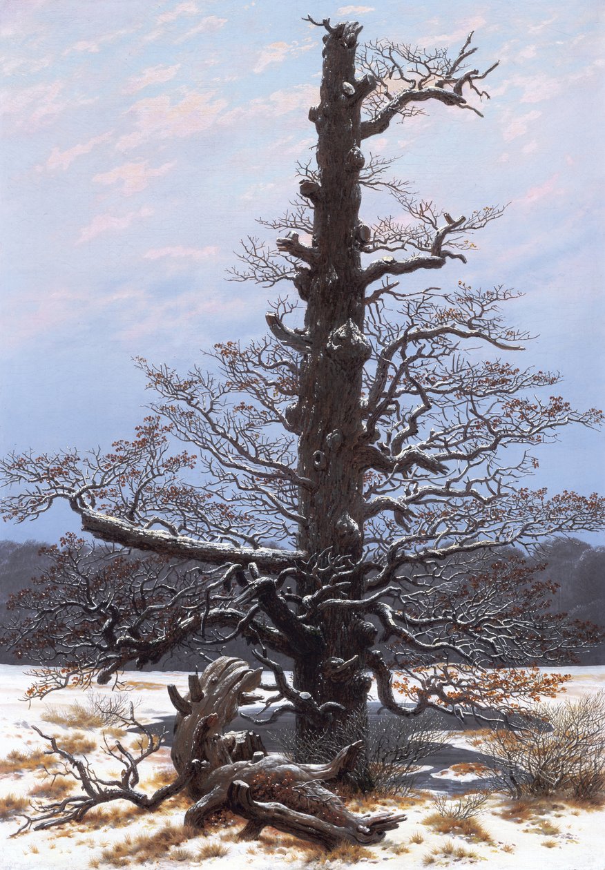 Winter Landscape (Bare Tree) by Caspar David Friedrich