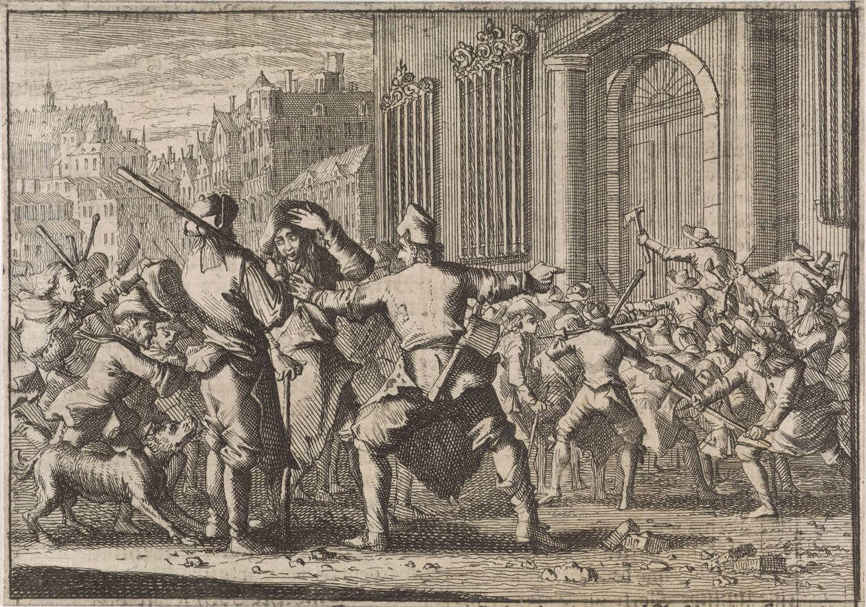 Revolt in Barcelona, 1640 by Caspar Luyken (attributed to)