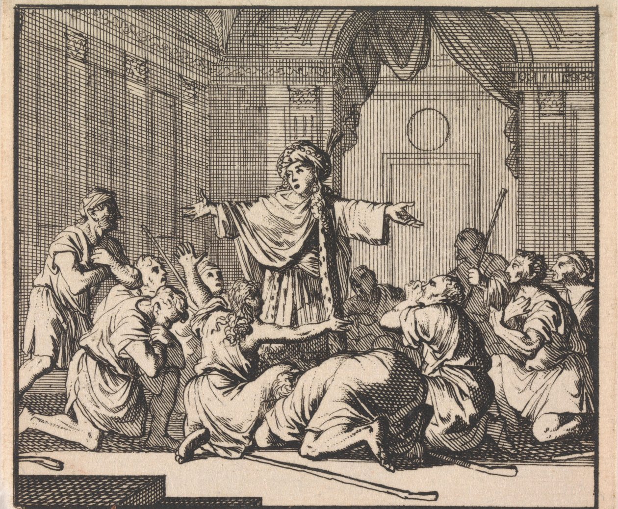 Joseph Reveals Himself to His Brothers by Caspar Luyken