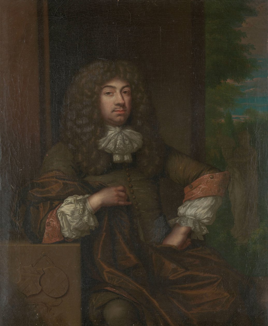 Portrait of Jan Boudaen Courten (1635-1716), Lord of St. Laurens, Schellach and Popkensburg, Judge and Alderman of Middelburg by Caspar Netscher (copy after)