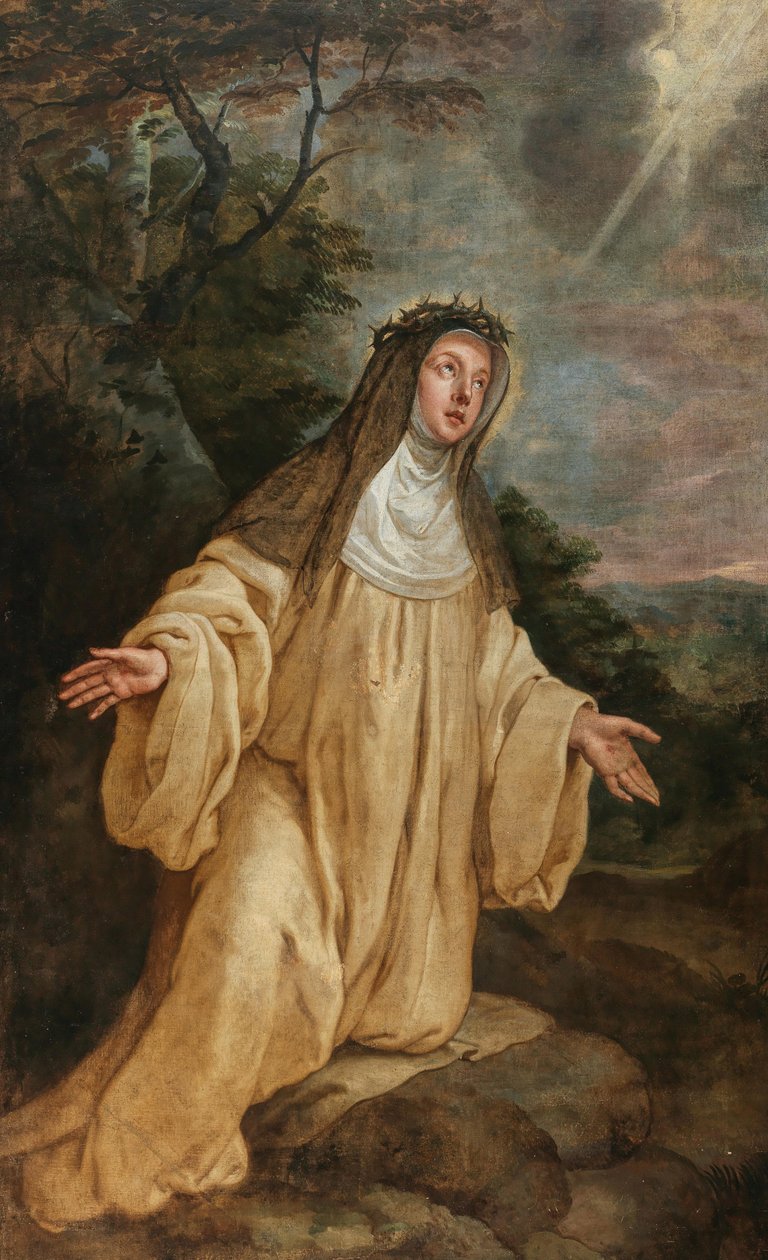 Saint Catherine of Siena by Caspar de Crayer