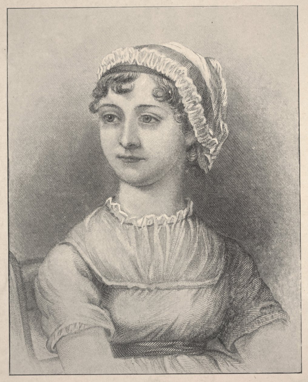 Jane Austen by Cassandra (after) Austen
