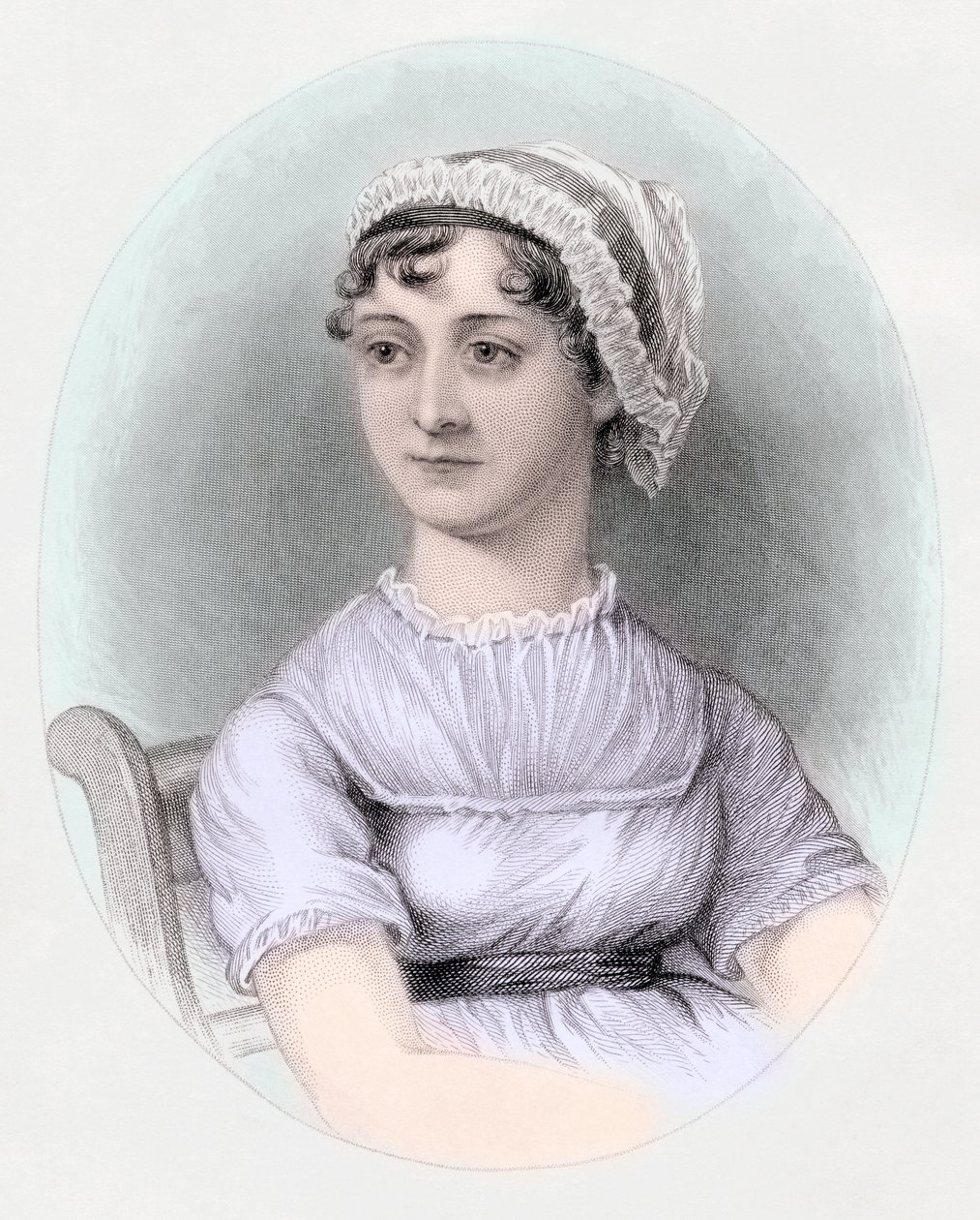 Portrait of Jane Austen, c.1850 by Cassandra (after) Austen