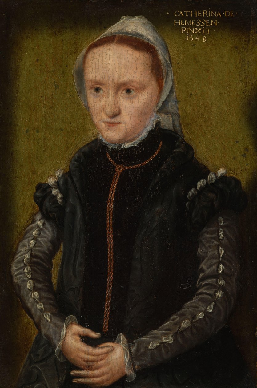 Portrait of a Woman by Catharina van Hemessen