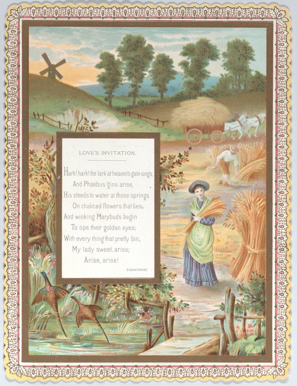 Valentine by Catherine Greenaway