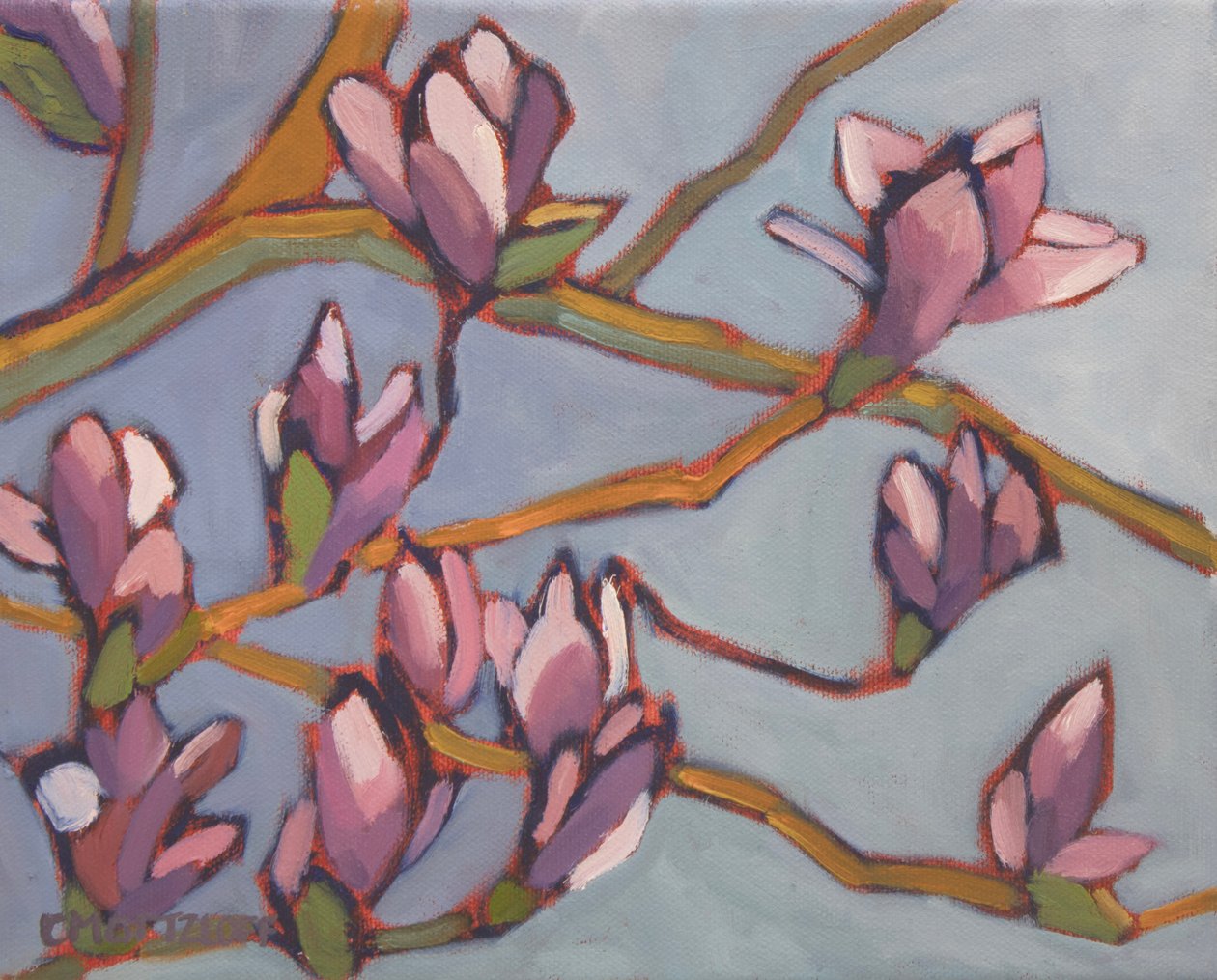 Magnolia Moment, 2022 by Catherine J Martzloff