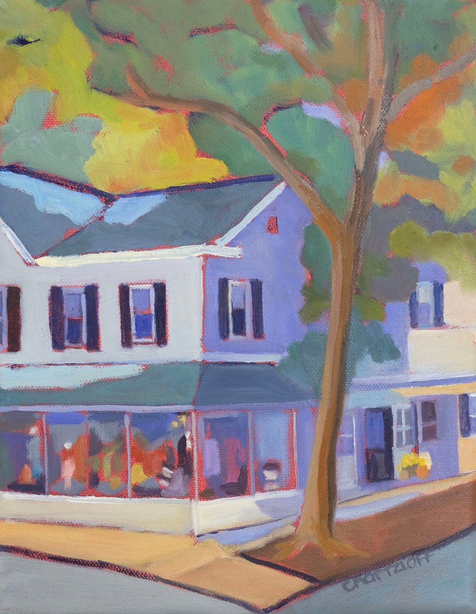 Small Town Corners, 2025 by Catherine J Martzloff