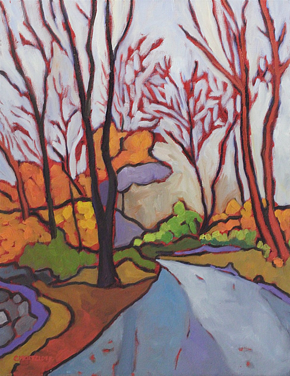 Walk in the Woods, 2019 by Catherine J Martzloff