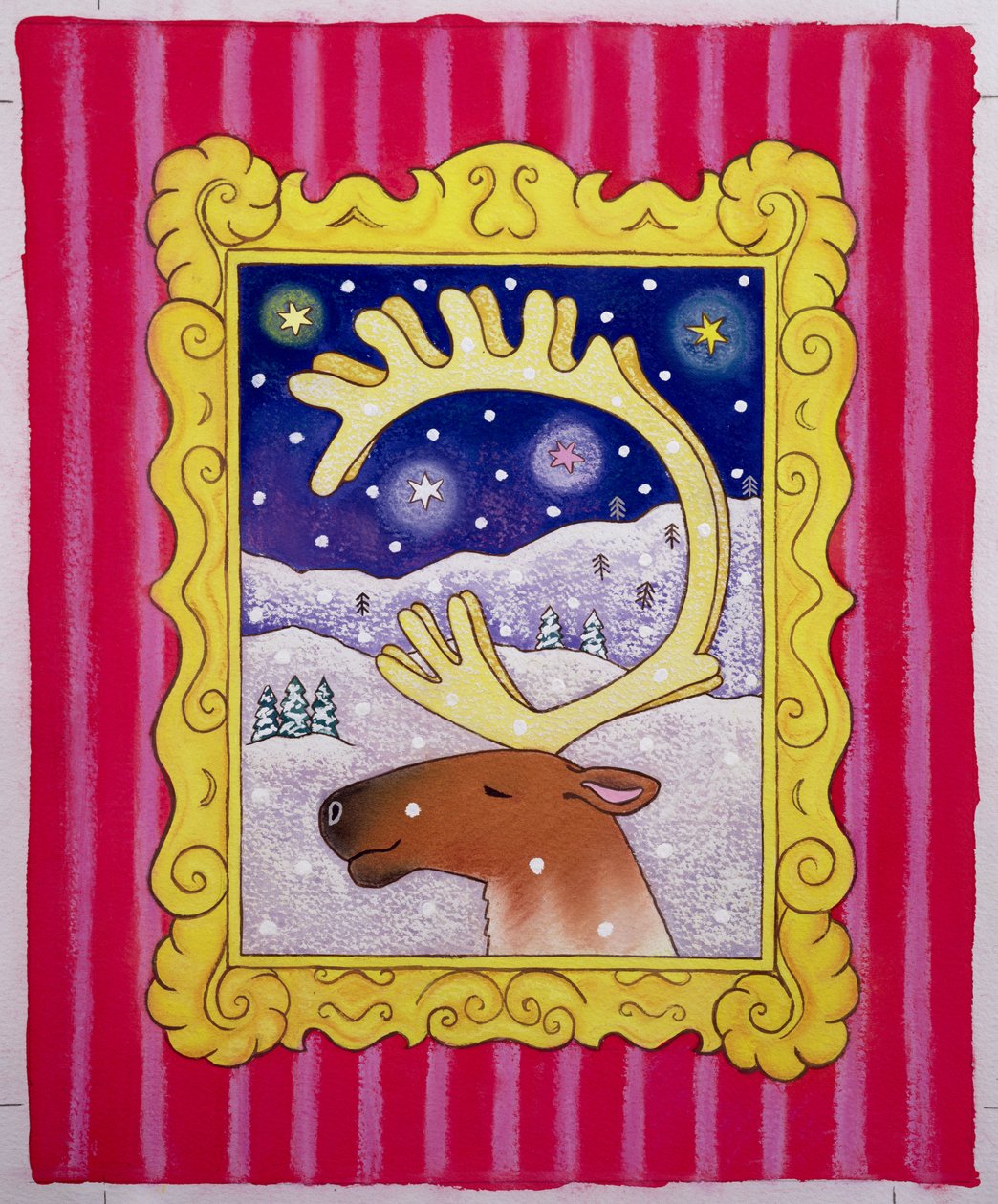 Christmas Antlers, 1996 by Cathy Baxter