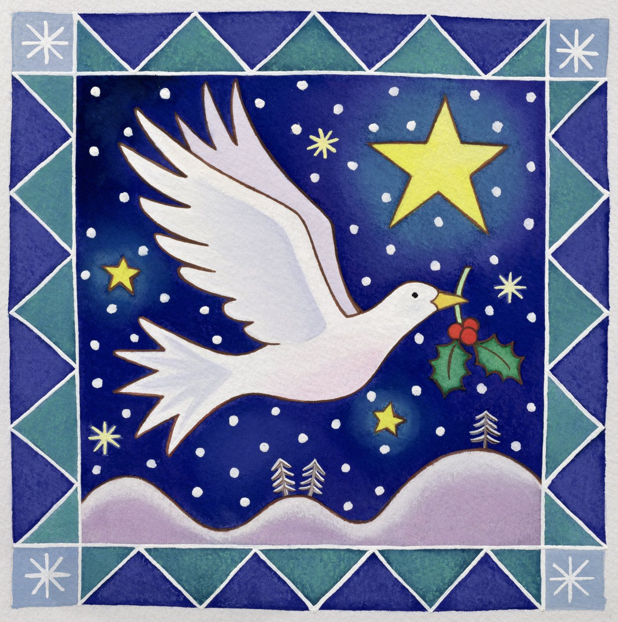 Christmas Dove by Cathy Baxter