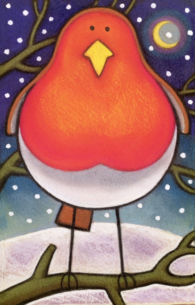 Christmas Robin, 1997 by Cathy Baxter