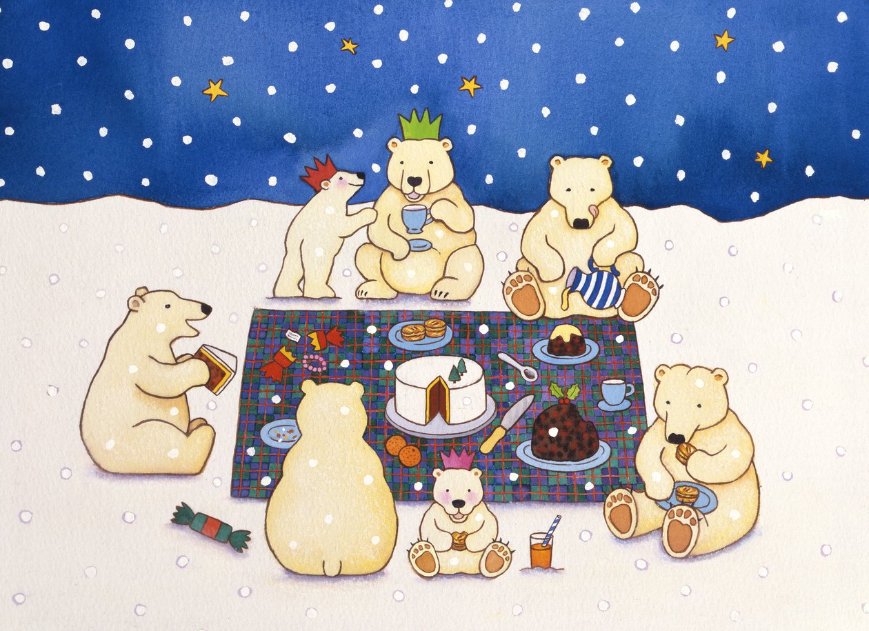 Polar Bear Picnic, 1997 by Cathy Baxter