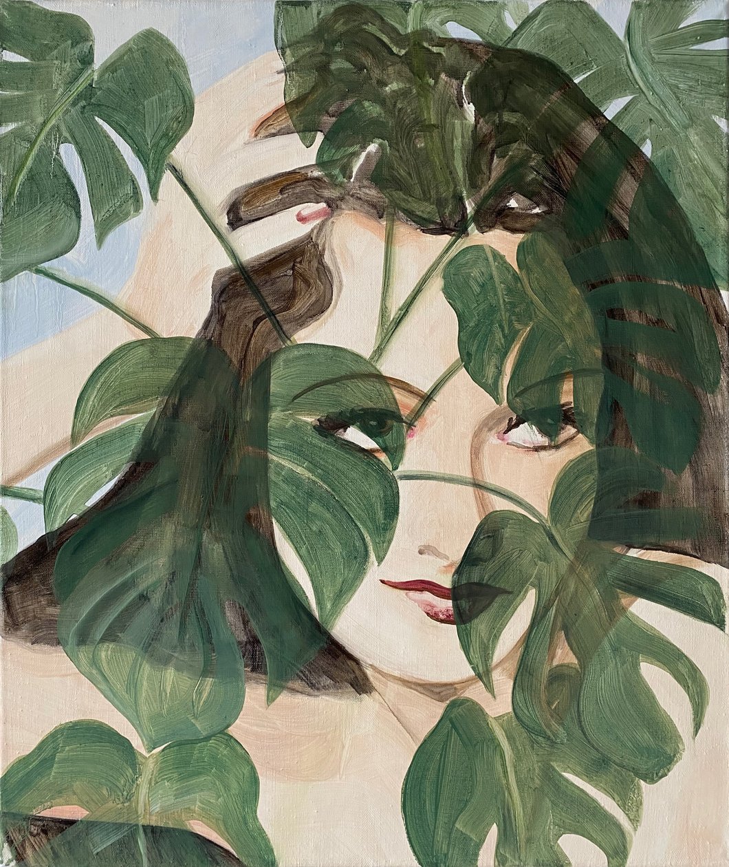 Camouflage, 2022 by Cathy Lomax
