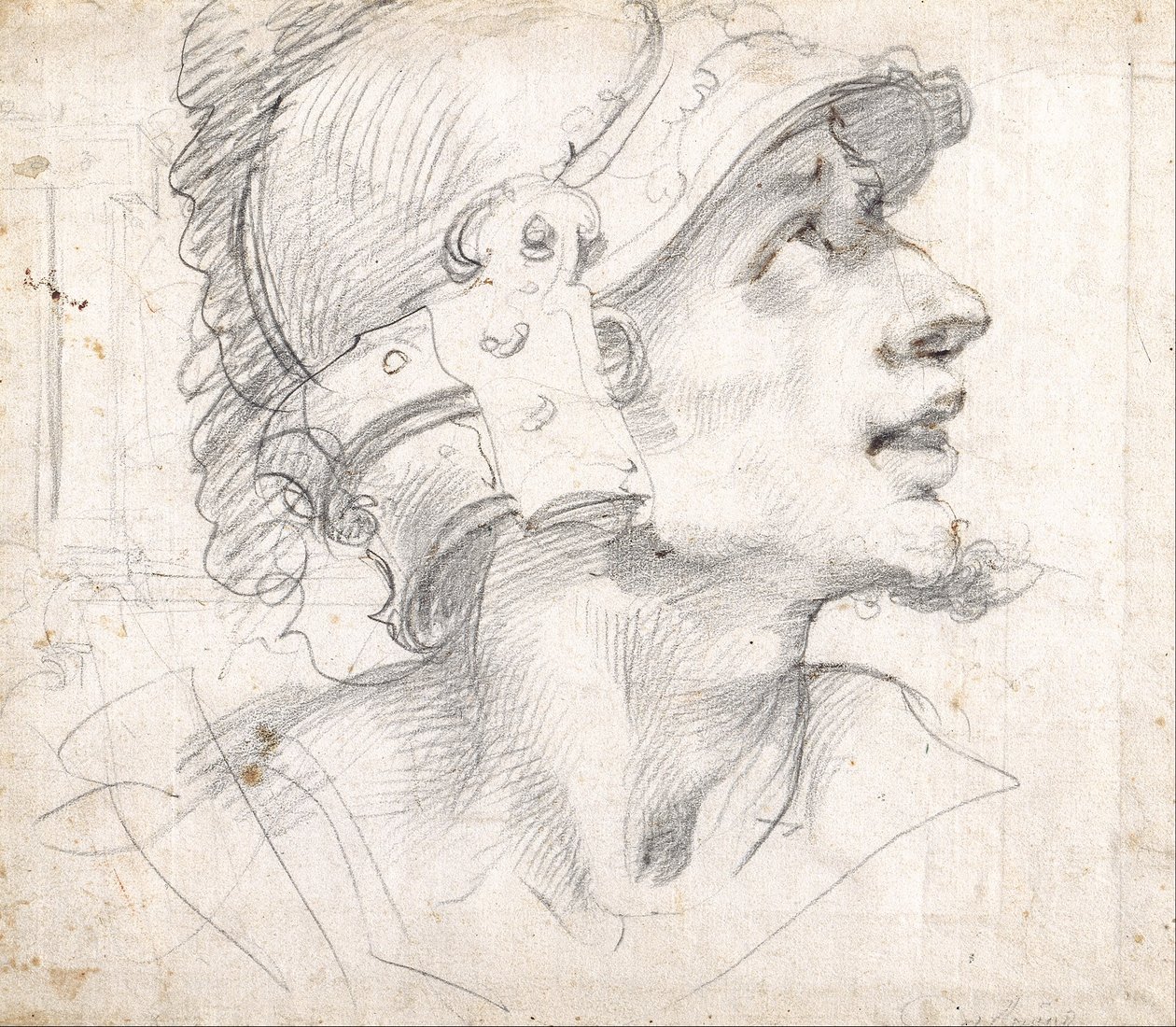 Head of Tullius Hostilius by Cavalier d’Arpino