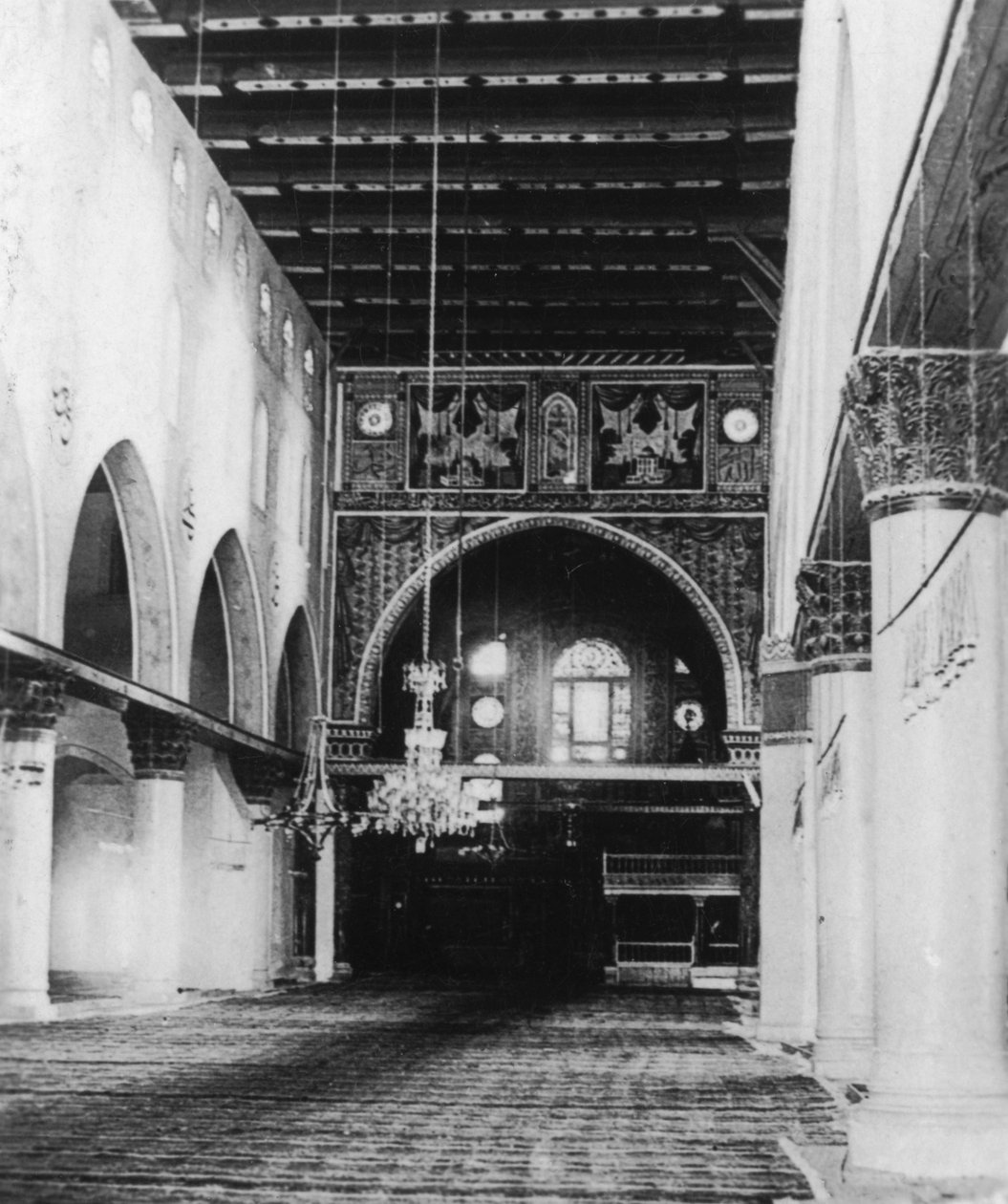 Al-Aqsa Mosque, Jerusalem, c1927-c1931 by Cavanders Ltd