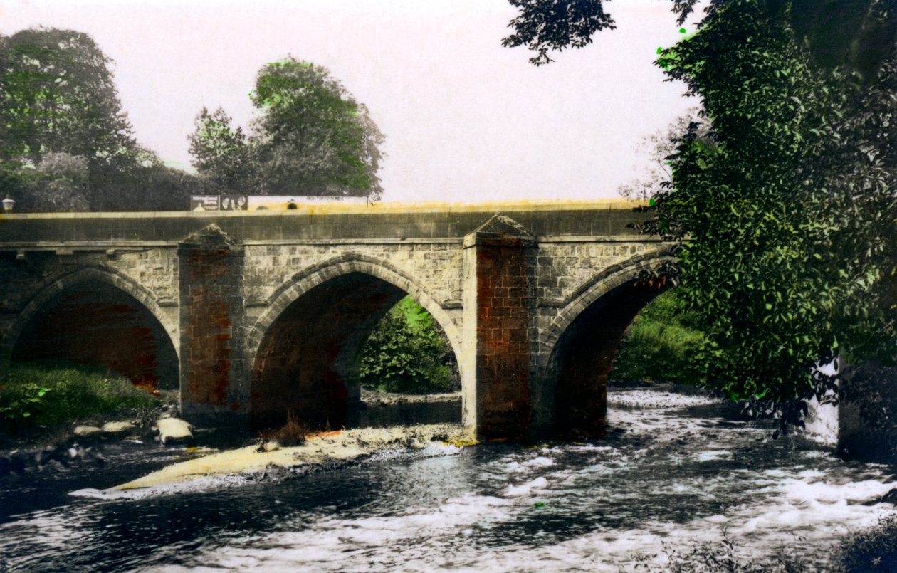 Bridge over the River Derwent, Matlock, Derbyshire by Cavenders Ltd