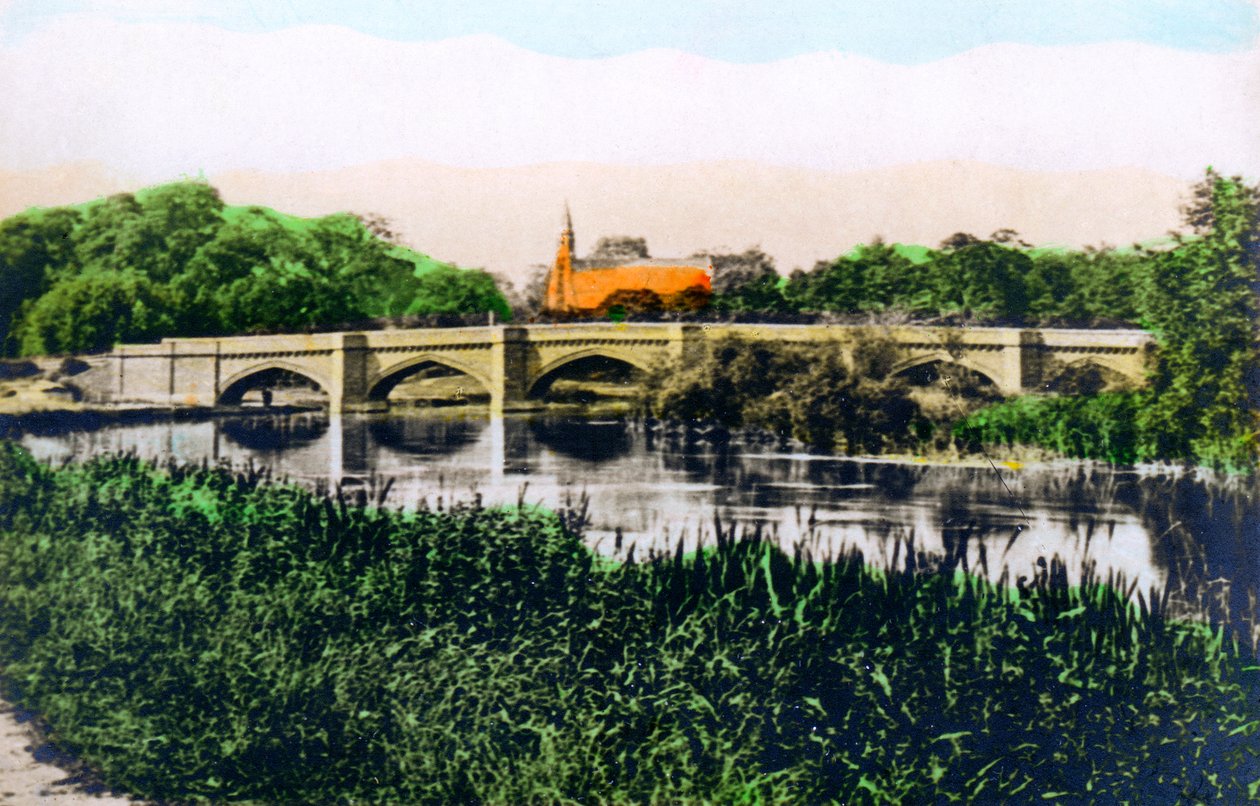 Bridge over the River Thames at Clifton Hampden by Cavenders Ltd