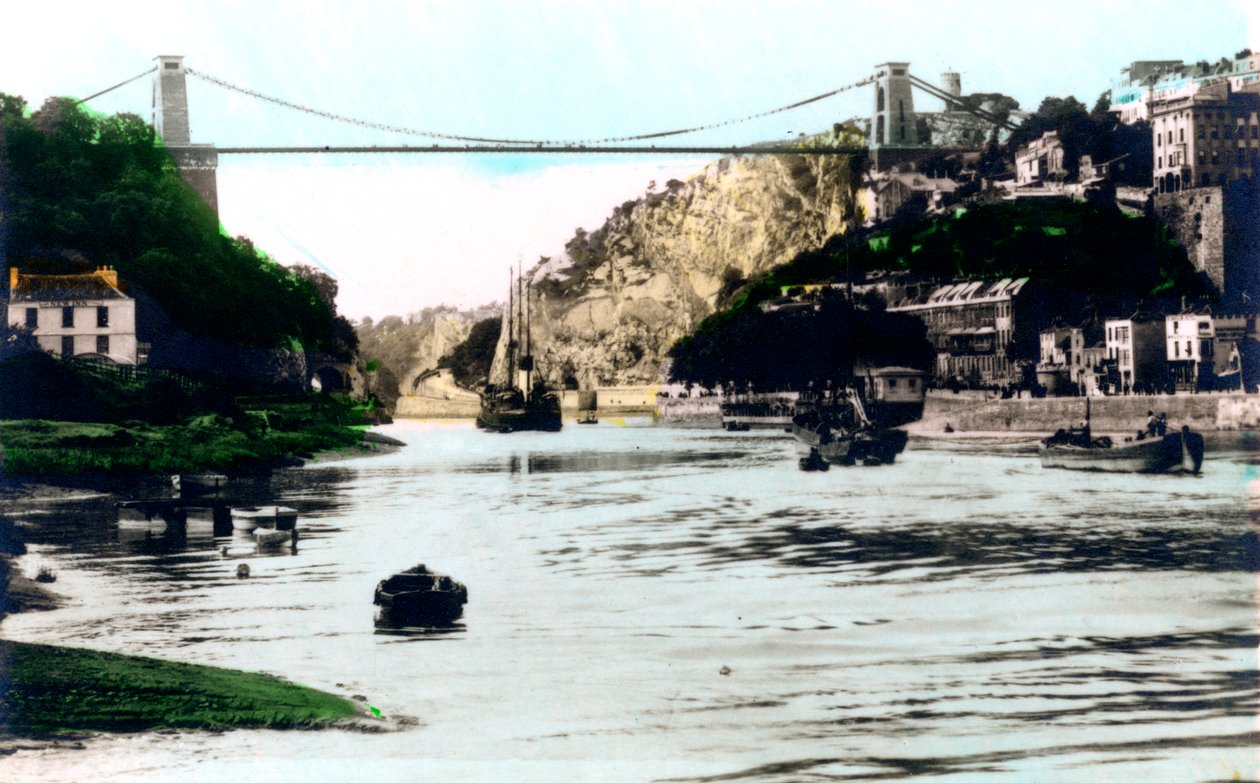 Clifton Suspension Bridge, Bristol, 1926 by Cavenders Ltd
