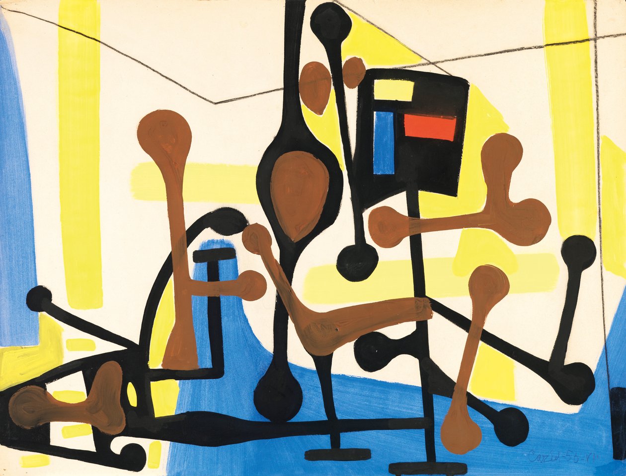 Composition 56.VII by Caziel Caziel