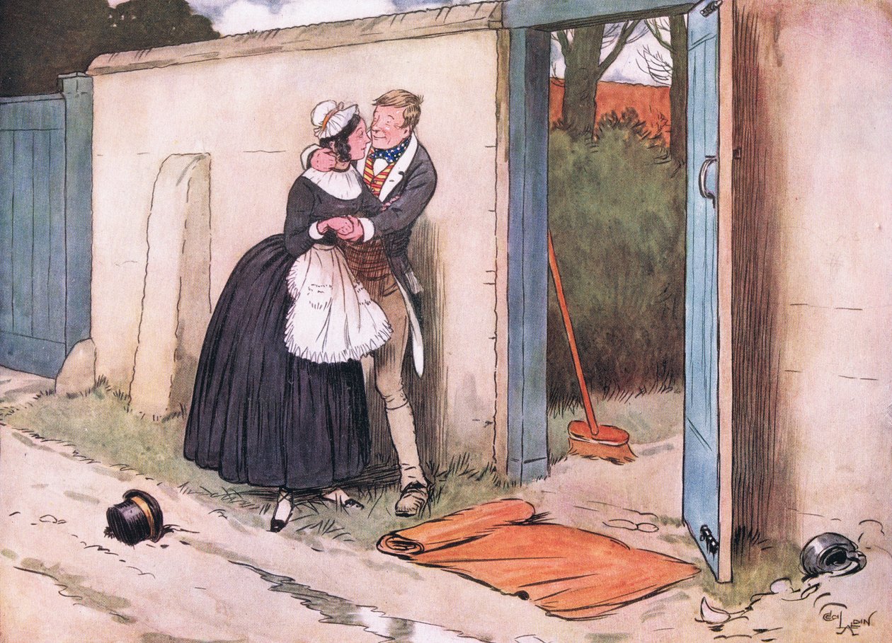 Lor, do adun, Mr Weller! by Cecil Charles Windsor Aldin