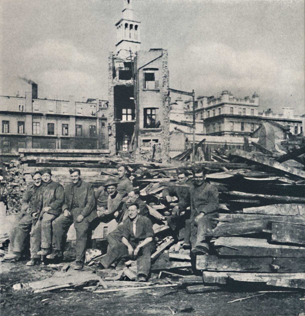 Against the Ruins, 1941 by Cecil Beaton