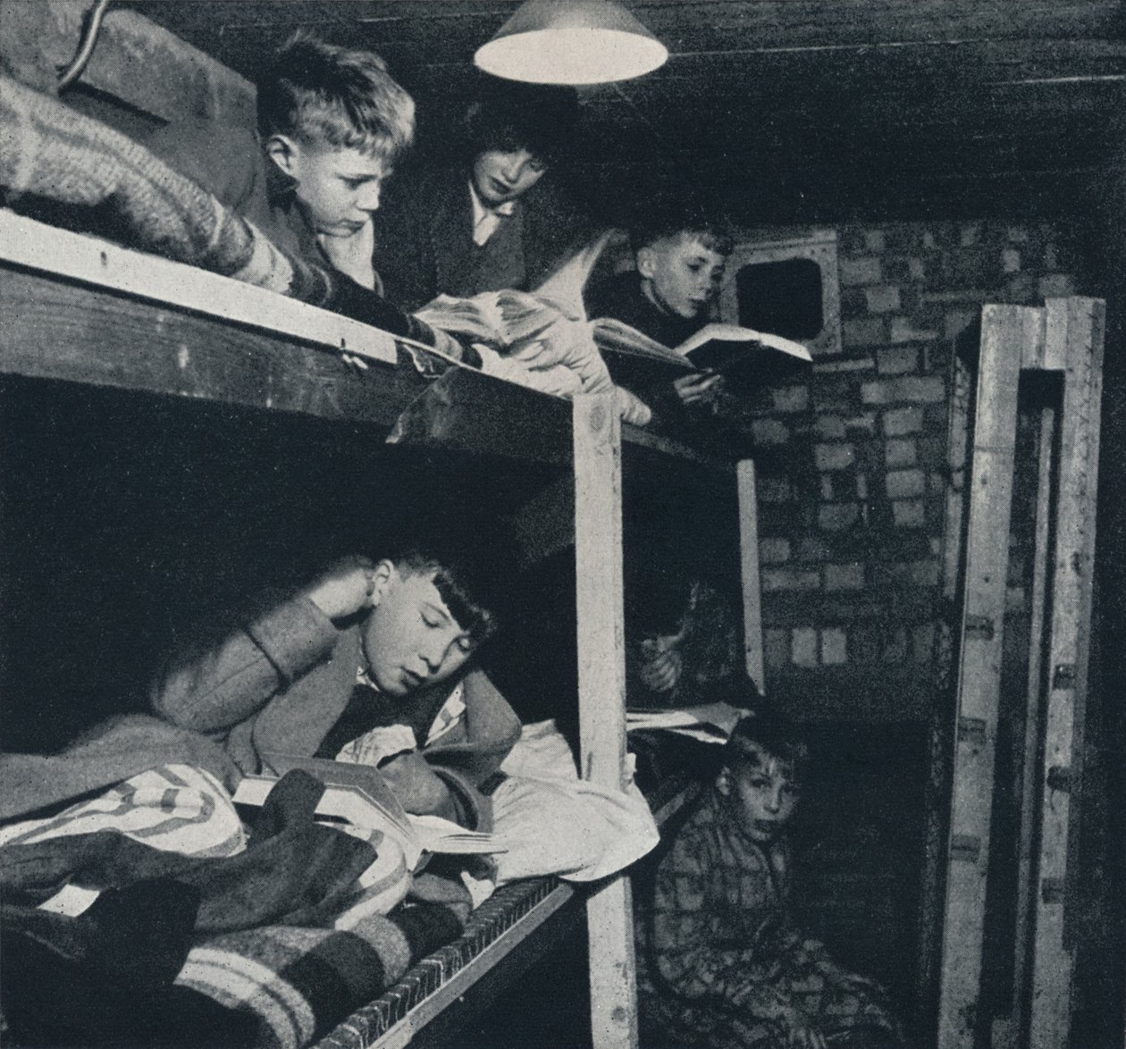 Schoolboys Dormitory by Cecil Beaton