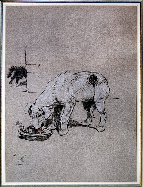 1:00 Ate Dinner by Cecil Charles Windsor Aldin