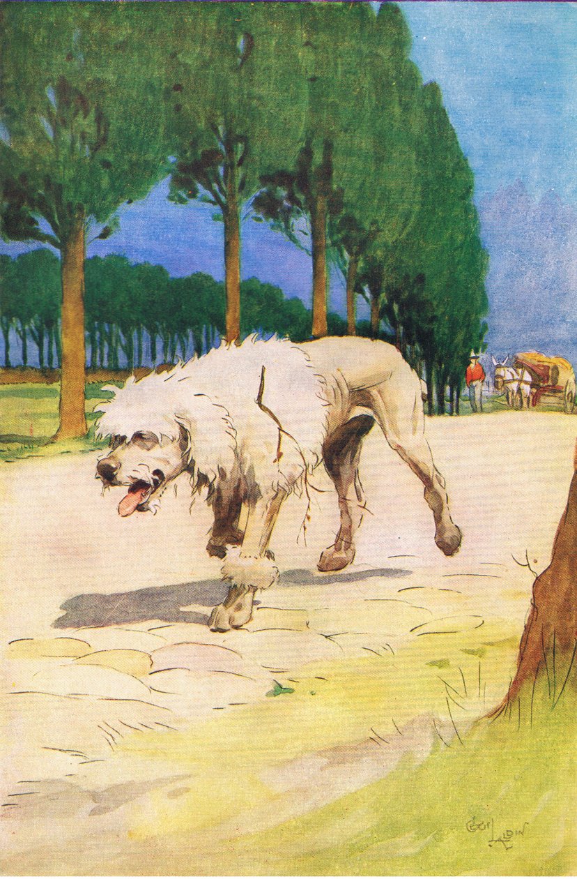 Moufflou, illustration from A Staircase of Stories published by Thomas Nelson & Sons Ltd 1940