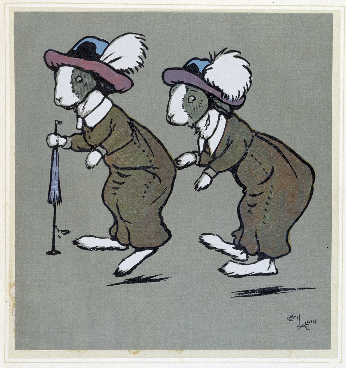 Rabbits with Hats - in 