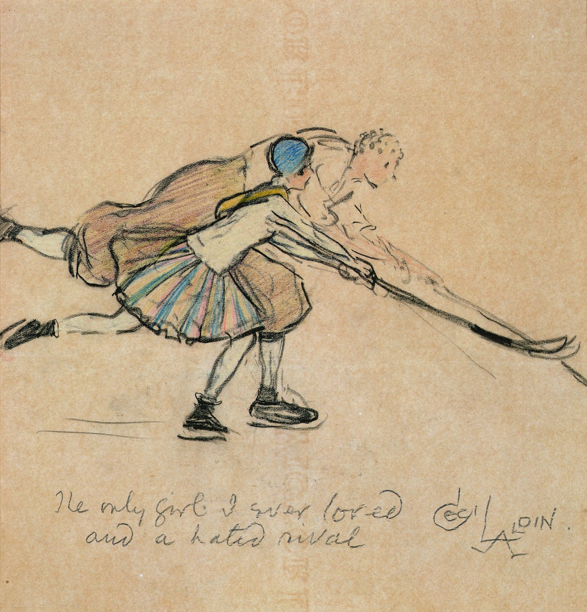 The Only Girl that I Ever Loved and a Hated Rival by Cecil Charles Windsor Aldin