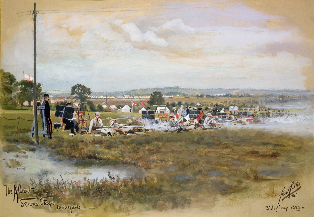 The Albert - Second Stage, 1000 yards, Bisley Camp by Cecil Cutler