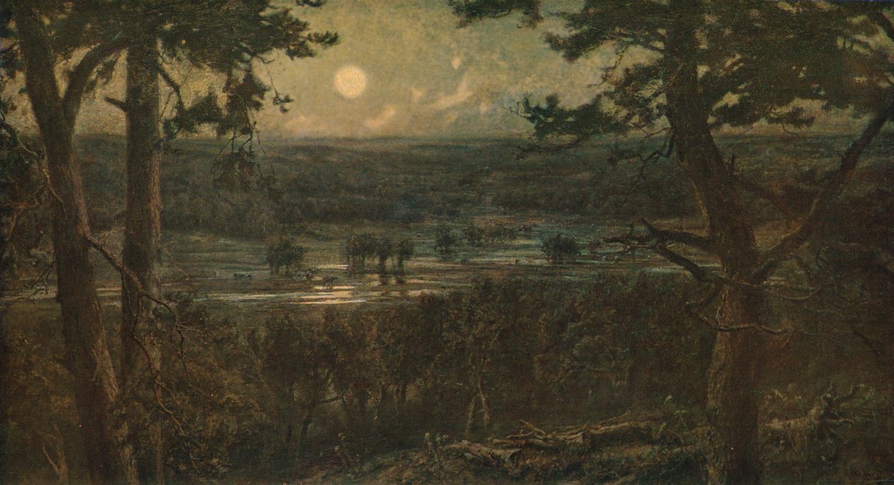 The August Moon, 1880, c1930 by Cecil Gordon Lawson