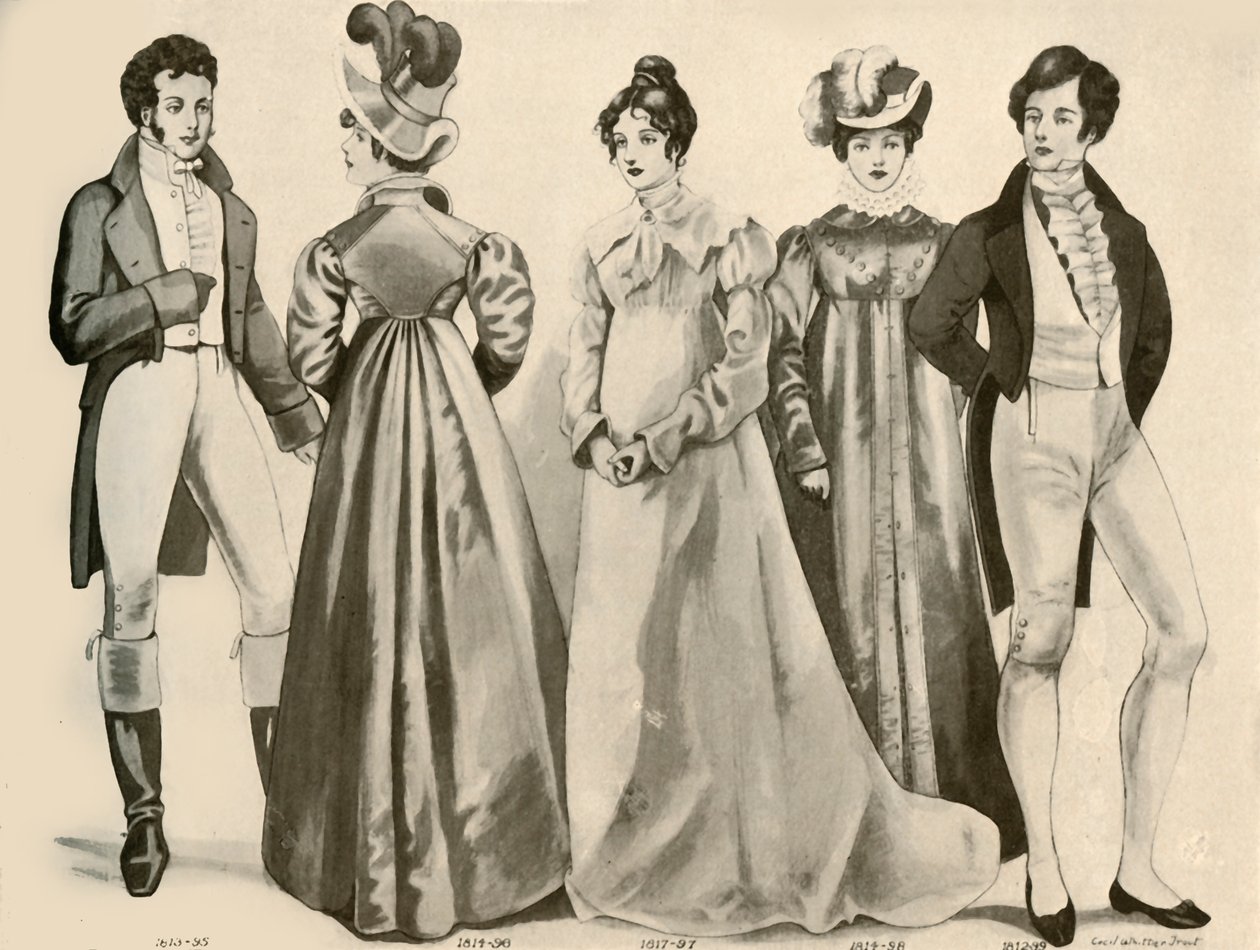 Clothing from 1812-1828 by Cecil W. Trout