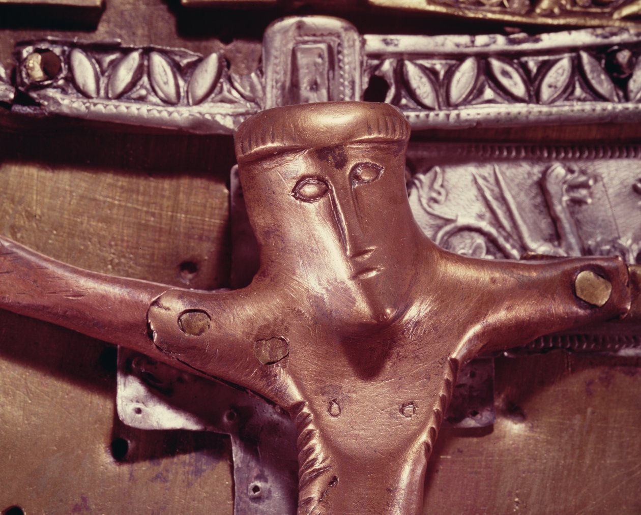 Bell Shrine Known as the Corp Naomh, Templecross, County Westmeath, 10th & 15th Century (detail) by Celtic