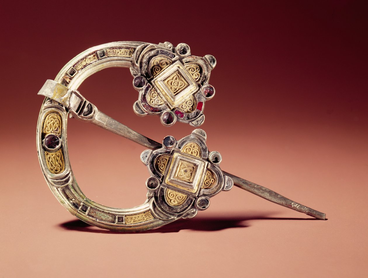 The Kilmainham Brooch, from Kilmainham, County Dublin, 8th-9th century by Celtic