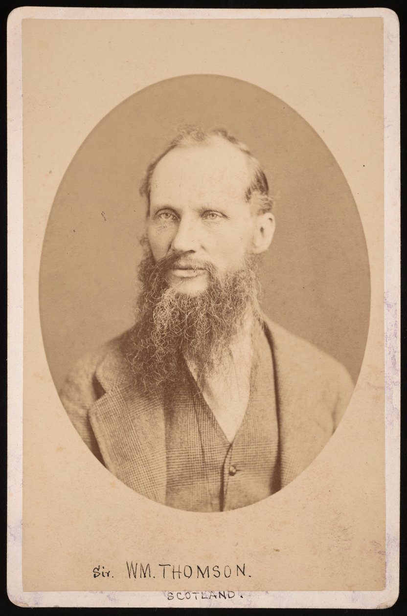 Portrait of Sir William Thomson, 1st Baron Kelvin 1824-1907, 1876 by Centennial Photographic Company