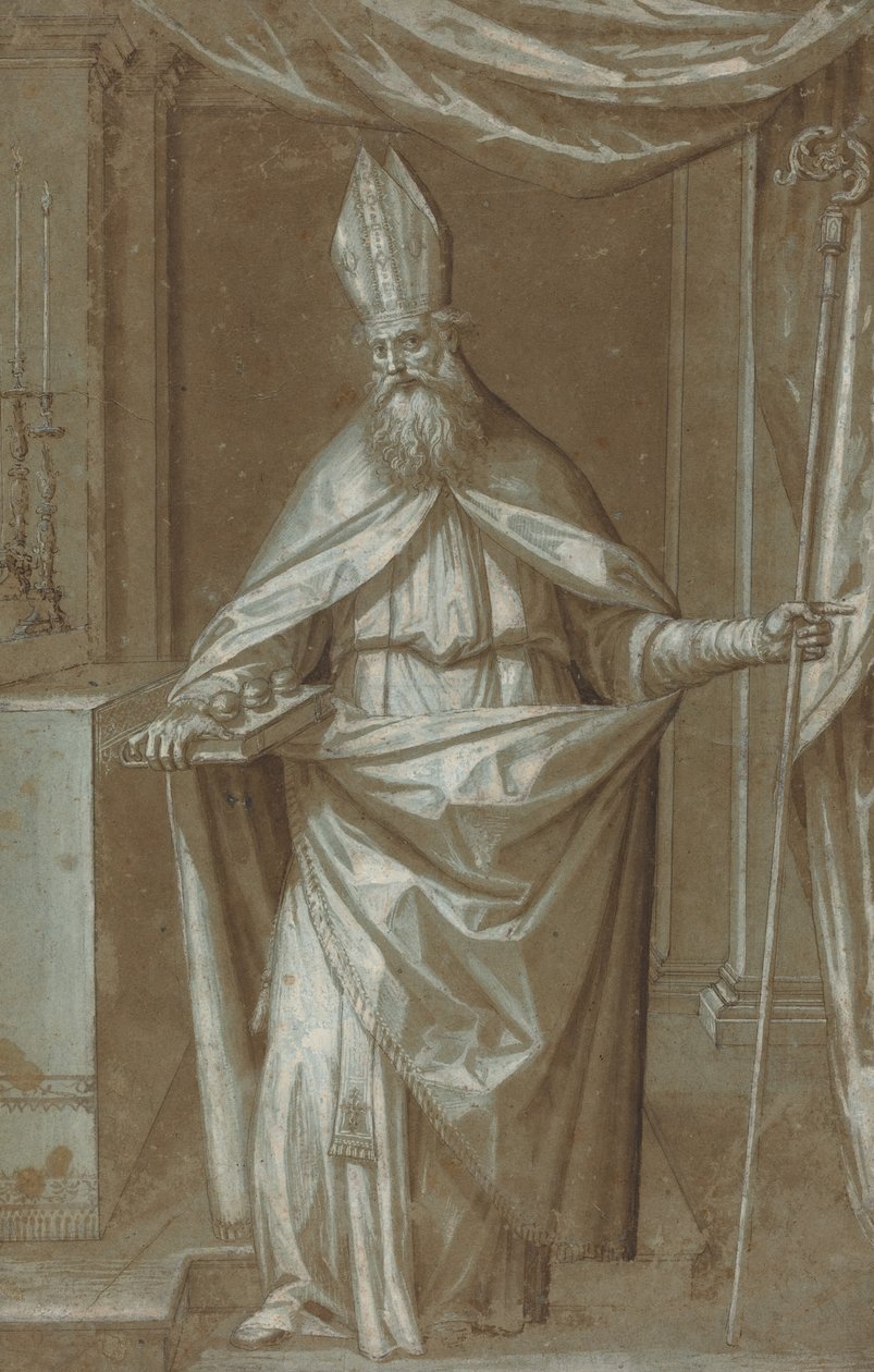 Saint Nicolas of Bari by Cesare Aretusi