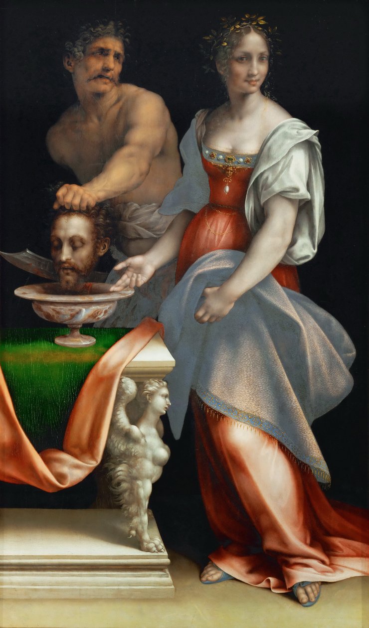 Salome with the Head of John the Baptist by Cesare da Sesto